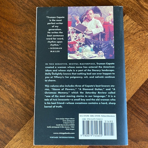 50TH ANNIVERSARY EDITION BREAKFAST AT TIFFANY'S PAPERBACK - TRUMAN CAPOTE - Picture 2 of 4